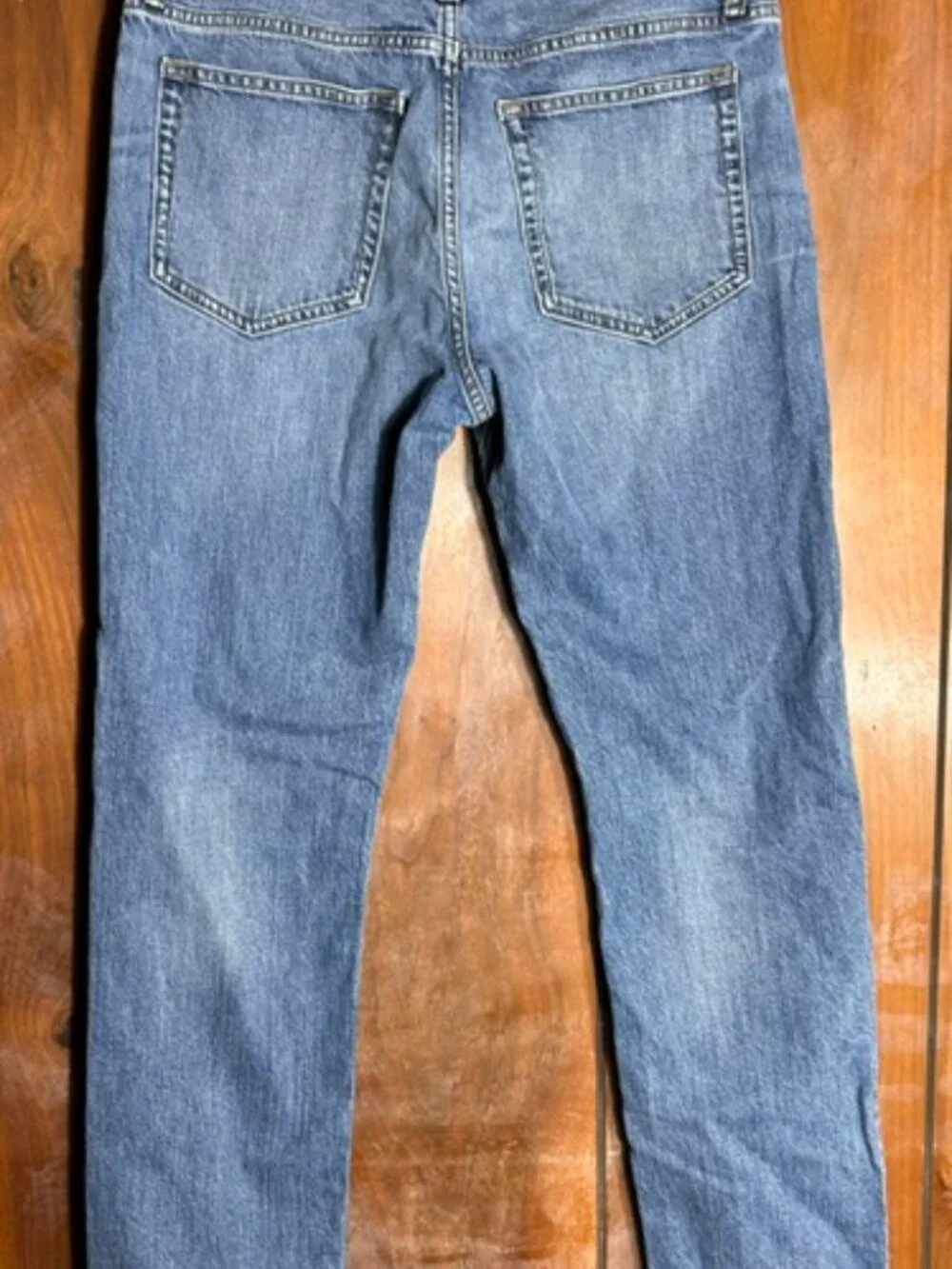 J.Crew Flex Jeans Mens Sz 32/32 Blue Medium Wash Straight Leg Casual Denim